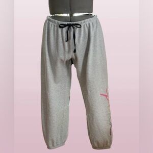 Victoria's Secret Pink Classic Logo Sweatpants Pants Sz Xl